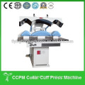 Universal shirt collar and cuff pressing machine